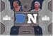 2007 SPx Authentic Nene Hilario & J.R. Smith Dual Game-Worn Jersey Card