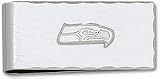 Sterling Silver SEATTLE SEAHAWKS LOGO 5/16 MONEY CLIP