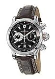 Jaeger-LeCoultre Q1758470 Master Compressor Black Dial Leather Alligator Men's Automatic Chronograph Watch