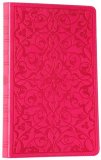 ESV Thinline Bible, TruTone, Wild Rose, Floral Design,  Red Letter Text