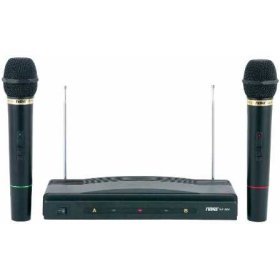 Naxa Dual Wireless Microphone System - NX984 by Naxa