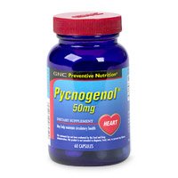 GNC Preventive Nutrition Pycnogenol 50mg 60 Capsules