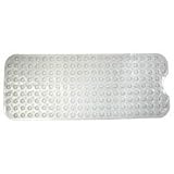 Extra Long Bath Mat - Clear (Clear) (39.5" L x 16" W)