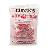 Ludens Cough Drops Bag Wild Cherry, 25 Drops, 12 pack