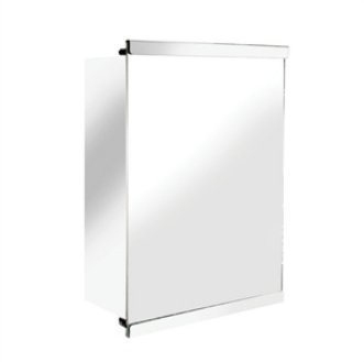 Croydex WC826005YW Tara Single Cabinet Stainless