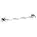 Bobrick 6737x24 304 Stainless Steel Surface Mounted Square Towel Bar, Satin Finish, 24" Length