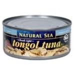 Natural Sea Chunk Light Tongol Tuna With Salt -- 6 oz