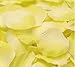 Silk Rose Petals - YELLOW/IVORY - 200 petals per bag