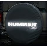 2002-2004 Hummer H2 Soft Tire Cover - Reflective Logo - Genuine GM Licensed by Boomerang