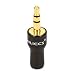 Pailiccs 3.5mm Stereo Jack Plug Audio Cable Connector Termin