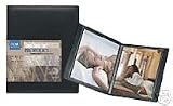 Itoya Art Profolio Advantage, Bound Portfolio with Crystal Clear PolyGlass Pages for 8.5 x 11, 24 Pages Per Book, Holds 48 Photos