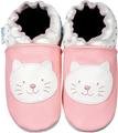 Robeez Kitty Pink Soft Sole Baby Shoes 12-18 months