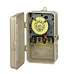 Intermatic T104P3 Mechanical Time Switch in Plastic Case