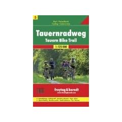 Freytag Berndt Radkarten, RK 5, Tauern-Radweg 1:125.000: Mit Radwegebeschreibung und Kulturinfos. Mit Superpatentfaltung in Lenkertaschen-Format