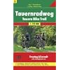 Freytag Berndt Radkarten, RK 5, Tauern-Radweg 1:125.000: Mit Radwegebeschreibung und Kulturinfos. Mit Superpatentfaltung in Lenkertaschen-Format