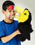 Parrot, Toucan Stage Puppet By Folkmanis