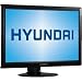 Hyundai N240Wd 24 Zoll wide screen TFT Monitor DVI schwarz mit Lautsprechern (Kontrast 2000:1, 5ms Reaktionszeit)