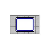 Seiko Instruments 54x70mm Blue Name BadgesThermal Consumables 160 labels
