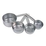 from Faringdon Collection Faringdon Set Of 4 Stainless Steel Measuring Cups, 60, 80, 125, 250ml Model 17840994