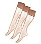 3 Pairs of Bare Cooling Ladder Resist Sheer Knee Highs
