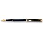 Waterman Harmonie Black Gt Fountain Pen-M
