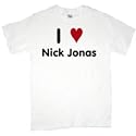 I Heart/Love Nick Jonas T-Shirt