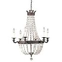 World Imports 49-54 Bijoux Collection Chandelier Bronze|Crystal