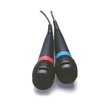 Pair Of SingStar Wired Microphones (PS2/PS3)