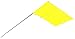 Empire Level 78-004 Stake Flags, Yellow