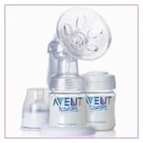 Avent Isis Breast Pump with 2 Bottles by Avent