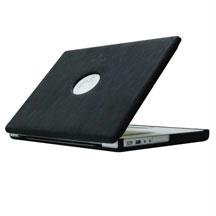 U-SUIT Macbook Pro 15 Inch Leather Hard Case -- Black