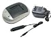 Battery Charger for Casio Exilim EX-Z35 Series, Exilim EX-Z35, Exilim EX-Z35BE, Exilim EX-Z35BK, Exilim EX-Z35PE, Exilim EX-Z35PK, Exilim EX-Z35SR,