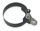 Westward 1EKJ6 Oil Filter Wrench, 4 21/32 to 4 5/32 In