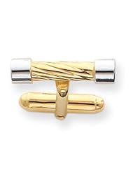 Sterling Silver & Vermeil Bar Cuff Links