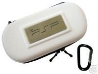 Official XVIDIA (TM) Sony PSP White Aero Case / Bag & Game Holder Plus Original Apple iPOD Pink Sock (see photo)!