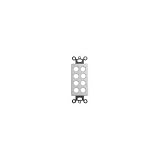SPEAKERCRAFT ASM/PLS90258B Hook Upz 8 Position Decora Connector Inserts