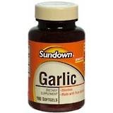 Garlic 1500 mg Softgels Odorless, by Sundown - 100 Softgels