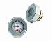 Thermocap Domestic Radiator Cap OEM Replacement w/Thermostat Built In 16 psi Silver