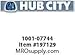HUBCITY 1001-07744 PB251DRWX2 DURALINE PILLOW BLOCK BEARING