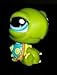 Littlest Pet Shop Assortment 'A' Series 3 Collectible Figure Turtle with Hats