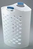 Rubbermaid 2600 WHT Flex'n Carry Hamper - White - Pack Of 4