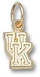 Kentucky Wildcats Solid 10K Gold Classic ''UK'' 5/16'' Pendant