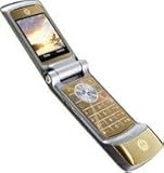 Motorola - K1 KRZR - Gold Unlocked GSM Cell Phone