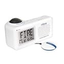Lifetone Bedside Fire Alarm and Clock