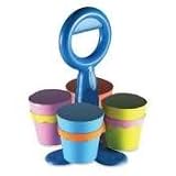 Scissor Caddy with 4 Removable Cups, Assorted (ACM14754) Category: Scissors