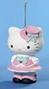 Hello Kitty Blow Mold Ornament - Light Pink