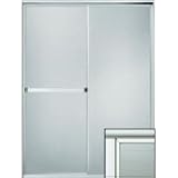 Sterling Standard 660 series hammered glass 65 x 41 to 46 framed by pass shower doors 660BSP-46S