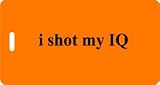 Golf Bag Tag - i shot my IQ