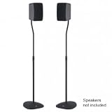 VuePoint HTBS Adjustable Speaker Stands - Black