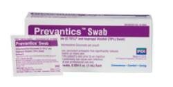 Prevantics Swab Skin Antiseptics, 1.0 mL, 2.5 x 2 Inch, B10800 (Box of 100)